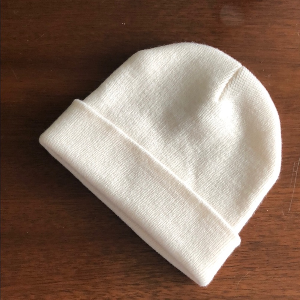 Cream Beanie